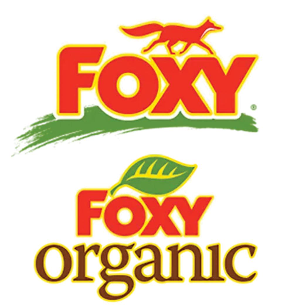 Foxy and Foxy Organic logos - Nunes Company