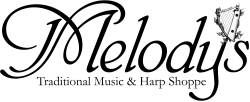 melody logo B&W