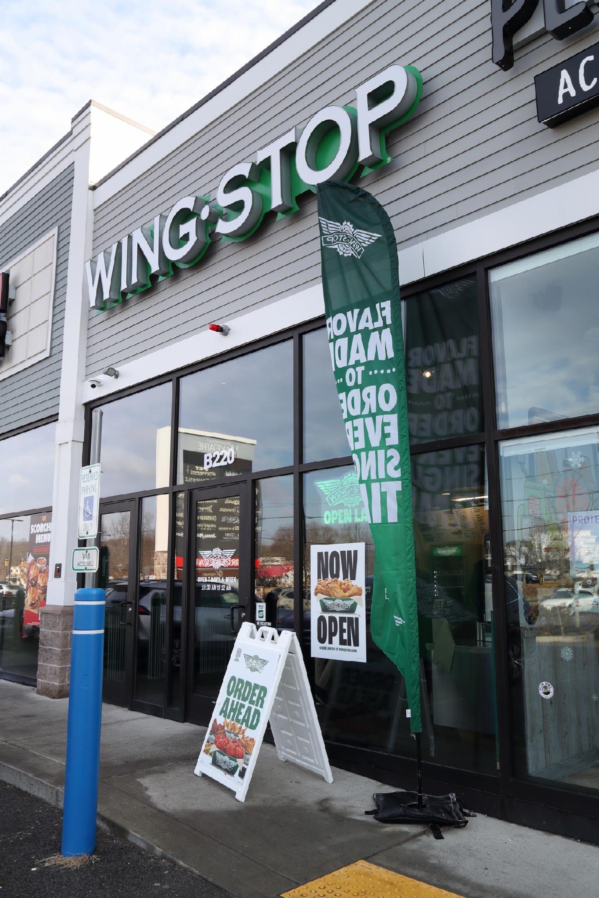 Wingstop Welcomesign We Cut the Ribbon at New Member Wing Stop; Welcome to Nine New Members ...
