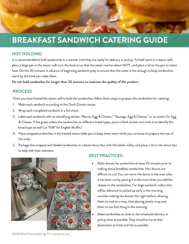 OLO Catering+ Preparedness Newsletter