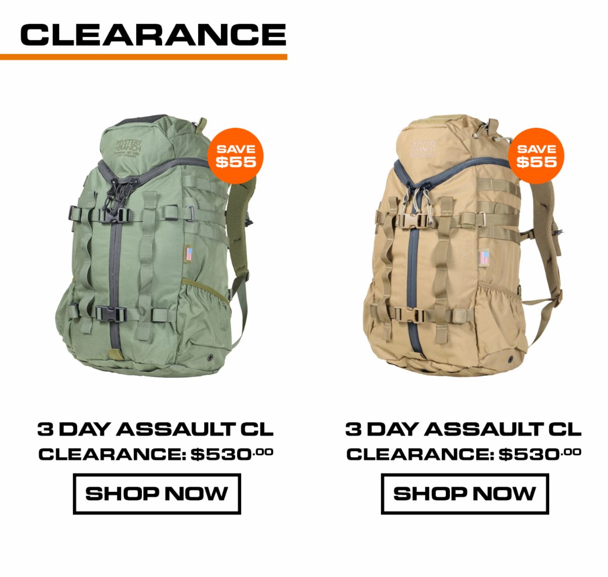 Mystery Ranch Limited Edition Packs