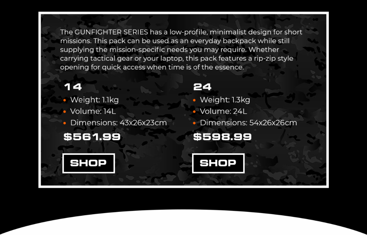 Mystery Ranch Limited Edition Packs