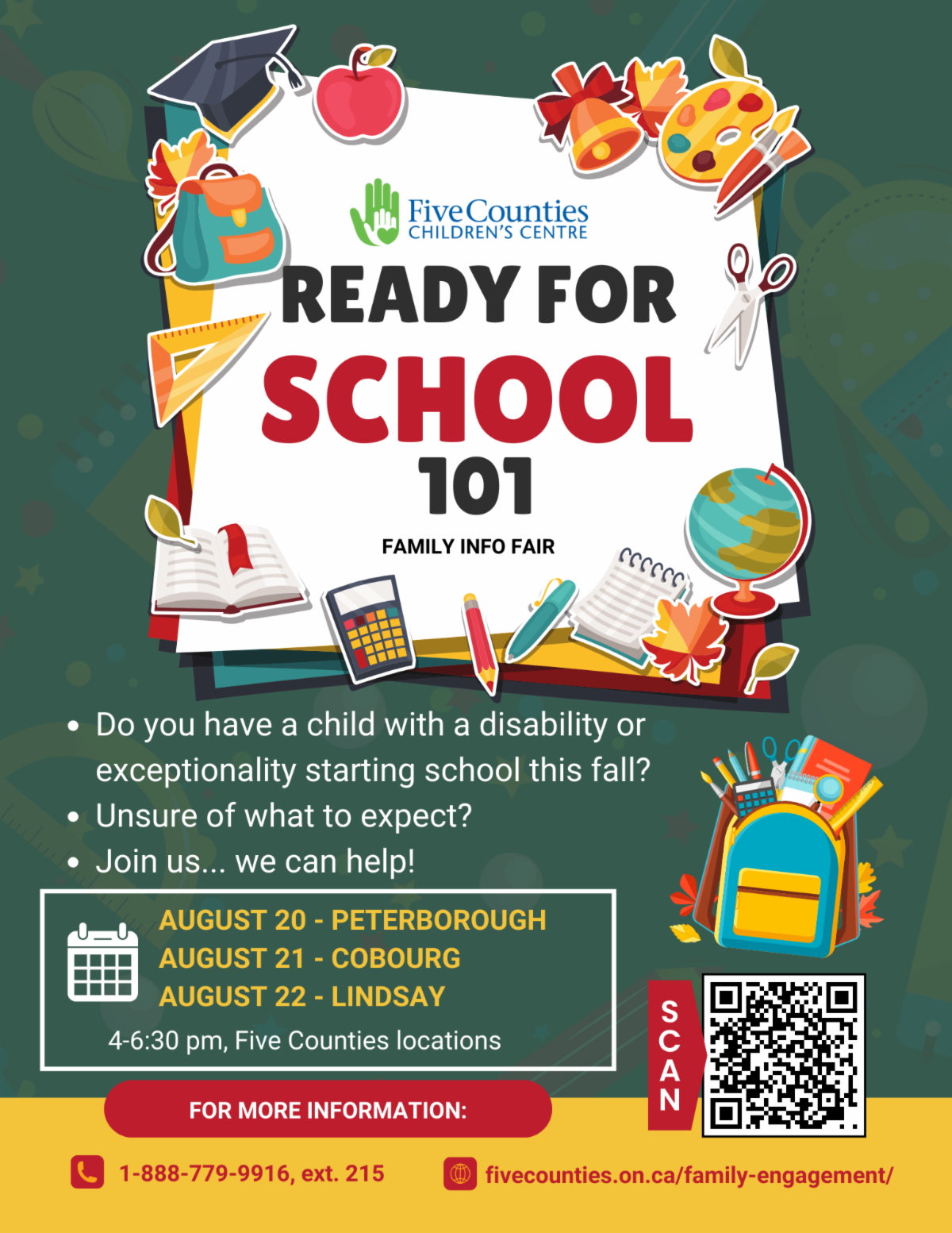 Ready for School event visual