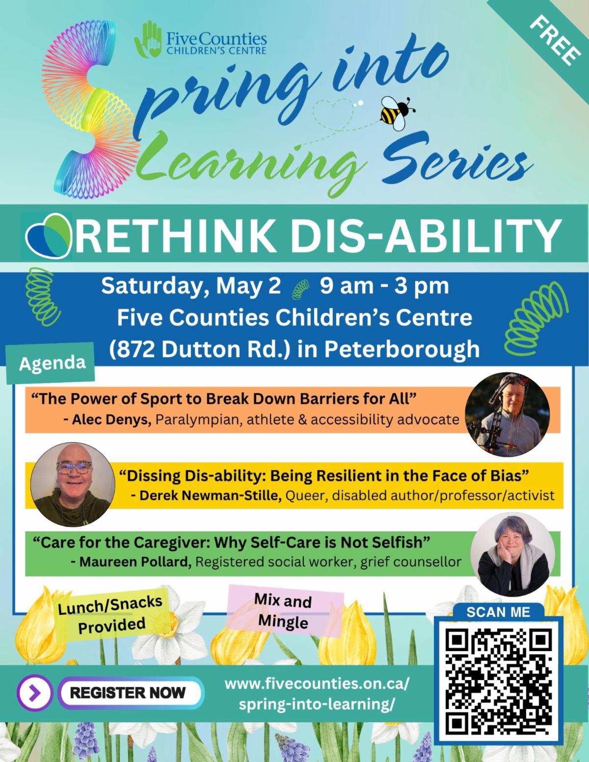 Spring into Learning poster 2026