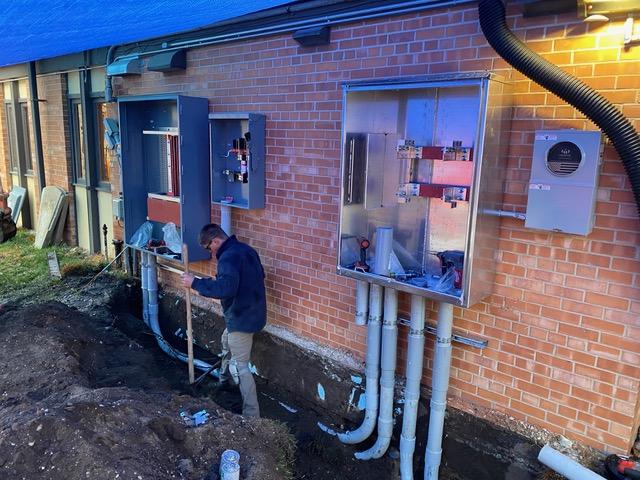 New Service Entrance Equipment