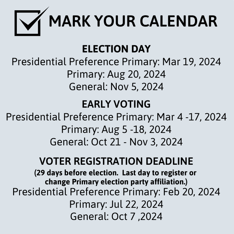 The latest election news for you