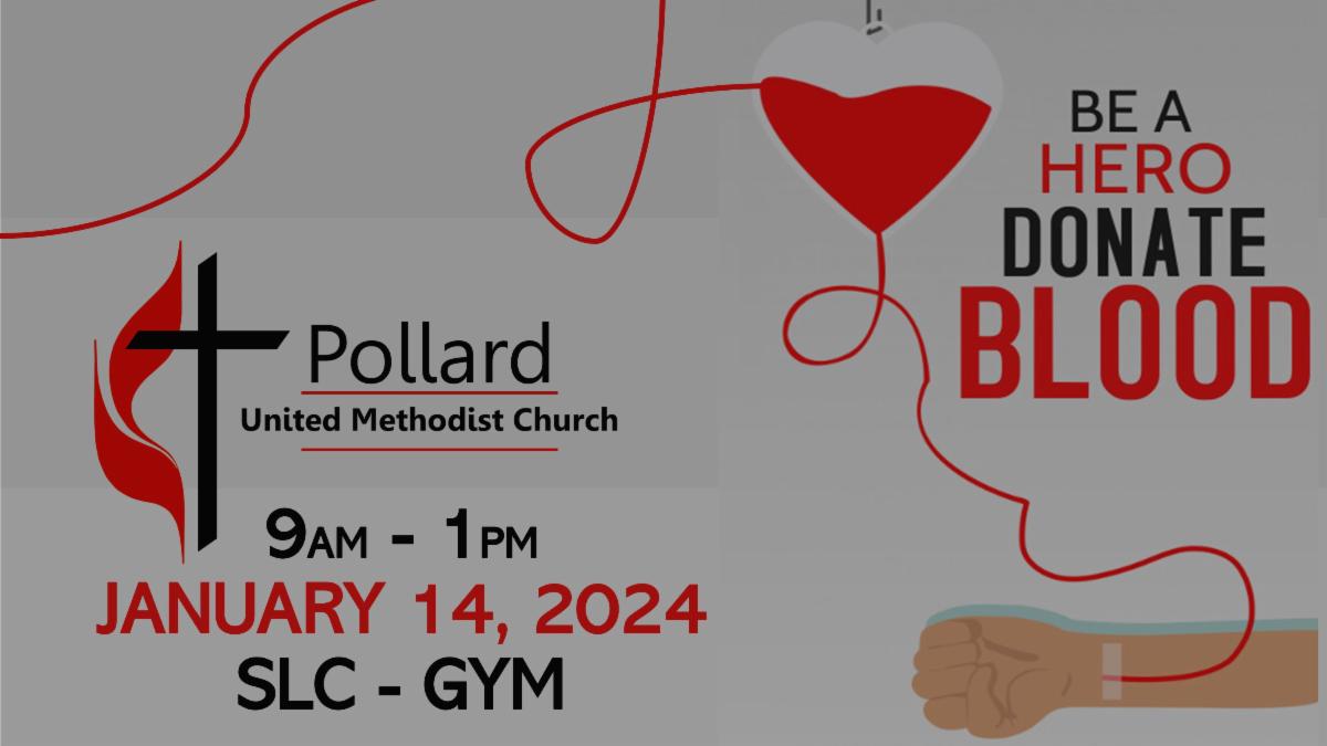 Pollard UMC Weekly Epistle January 6, 2024