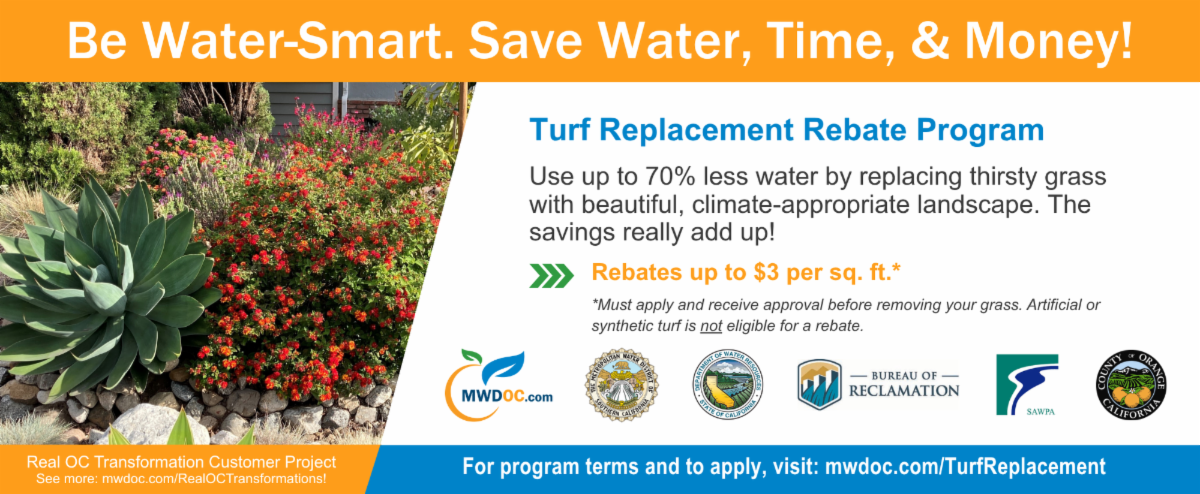Water Smart savings and rebates flyer