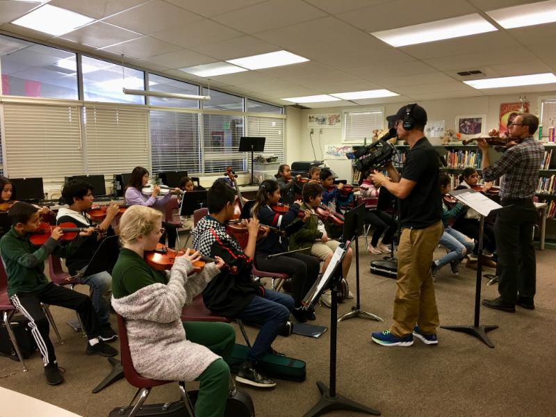 Music Blitz strings class
