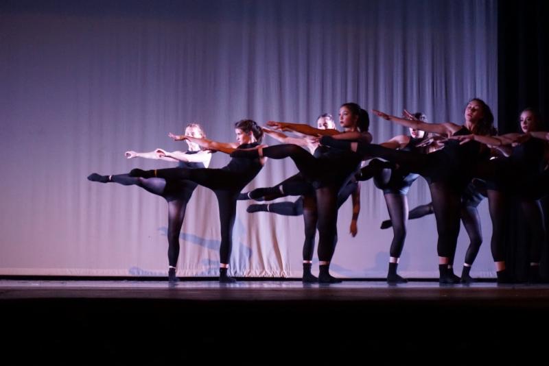 Group of dancers on stage