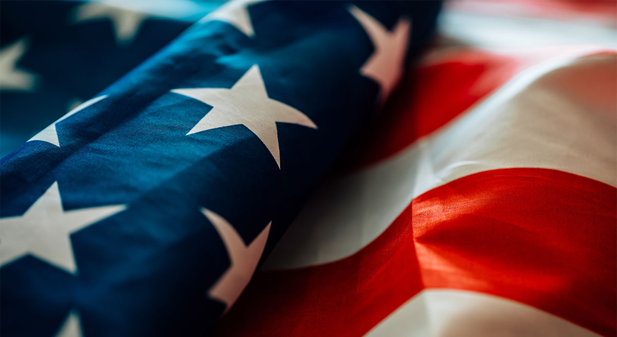 Photo of an American Flag