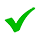 check mark
