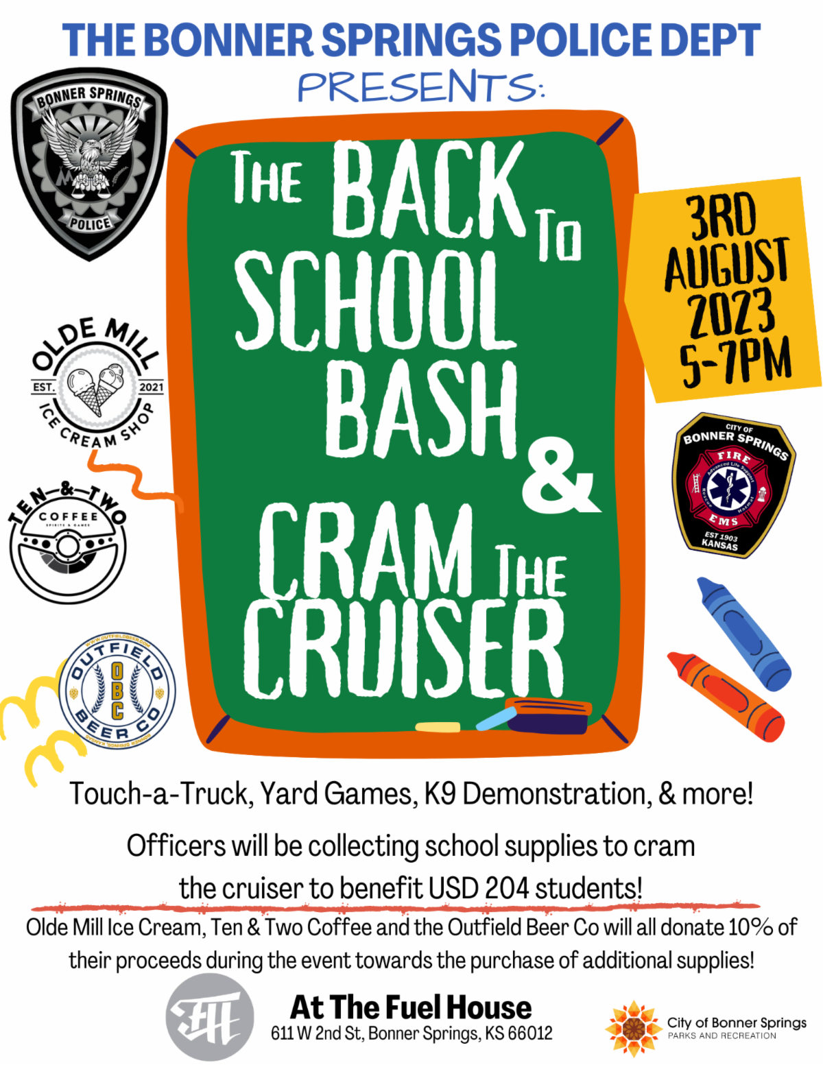 August 2023 City of Bonner Springs ENewsletter