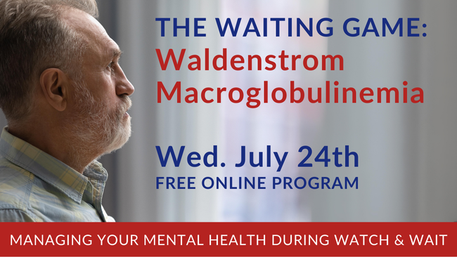 managing your mental health during watch and wait webinar