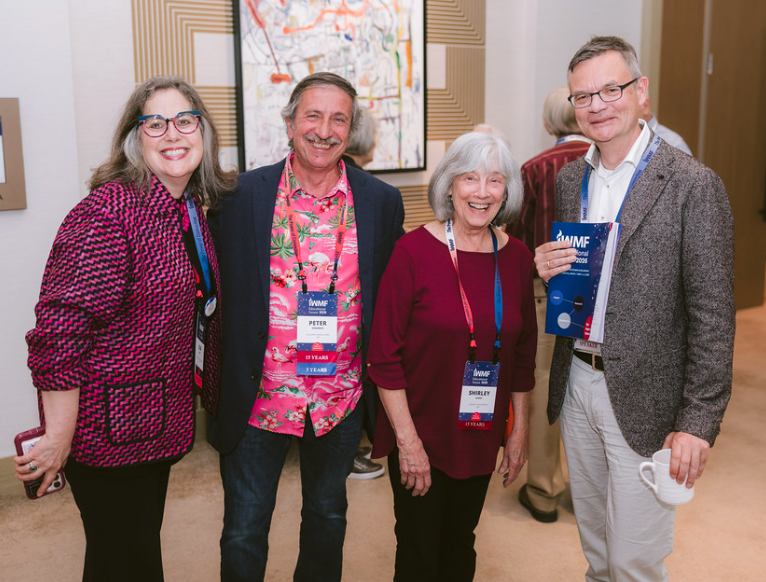 Lisa Wise, Pete DeNardis, Shirley Ganse, and Prof Christian Buske