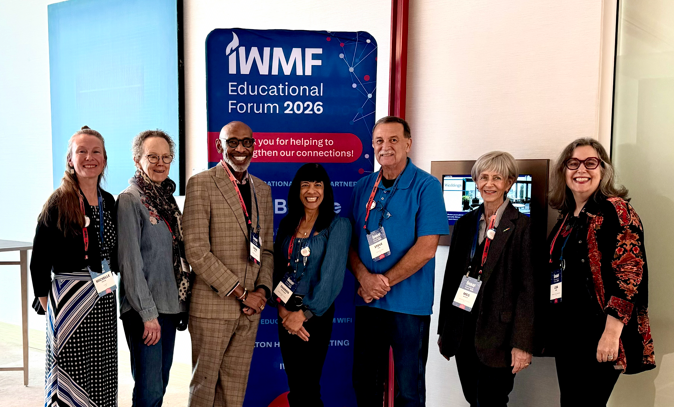 Group shot of IWMF's Support Group Leaders