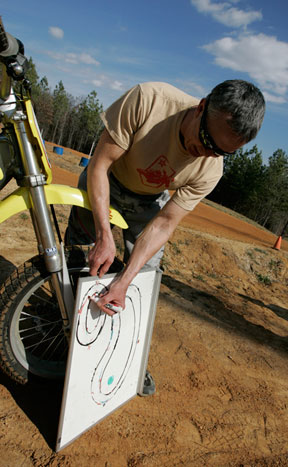 Aaron teaching at Cornerspin