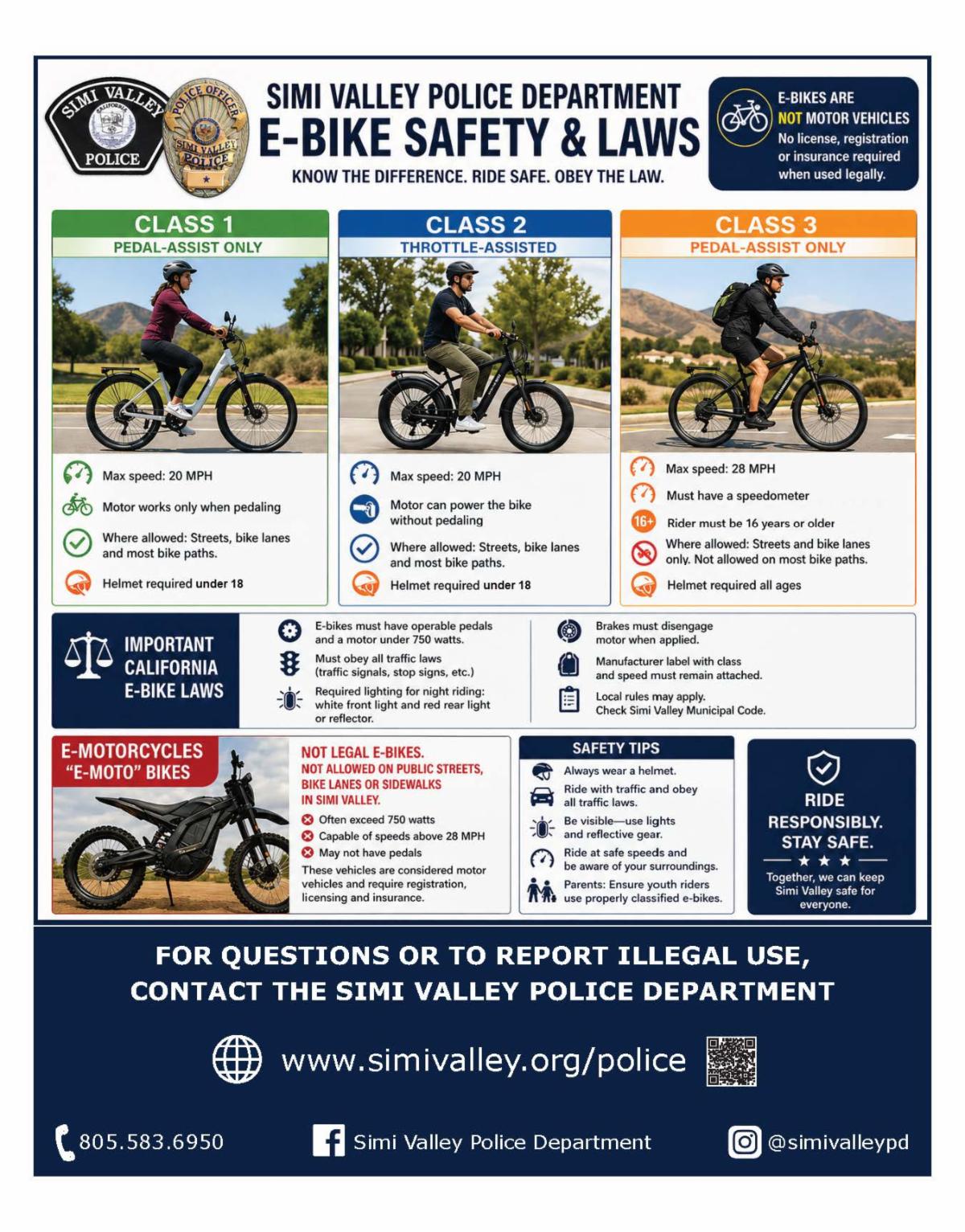 View for Accessible PDF of E-Bike Safety Laws
