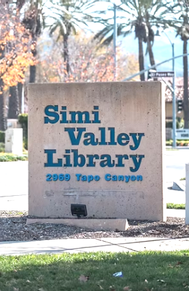 Image of Simi Valley Public Library Sign