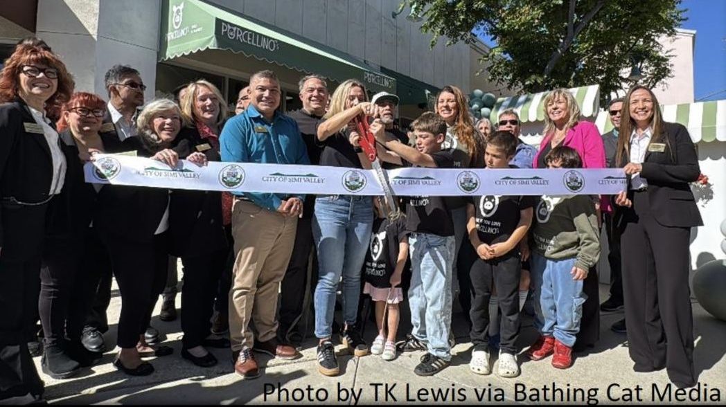 Grand opening ceremony and ribbon cutting of Pocellino's
