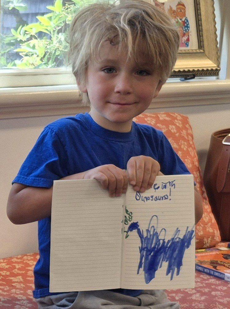 Summer Reading dinosaur