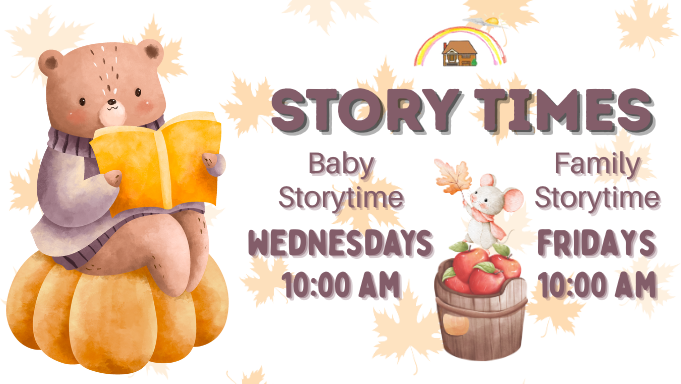 Fall Storytimes 2025