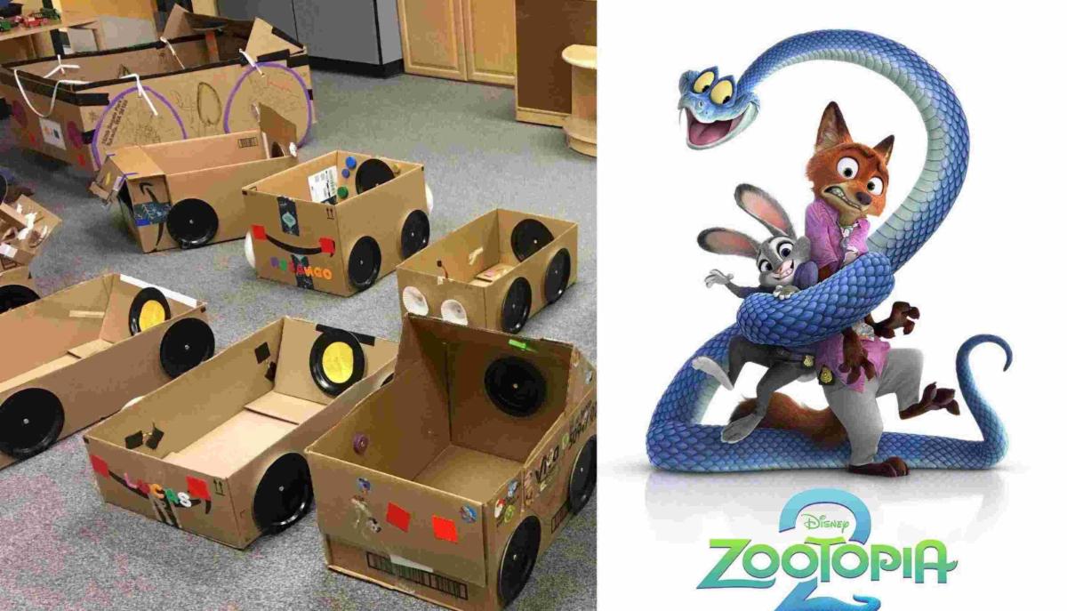 Drive-in movie Zootopia 2
