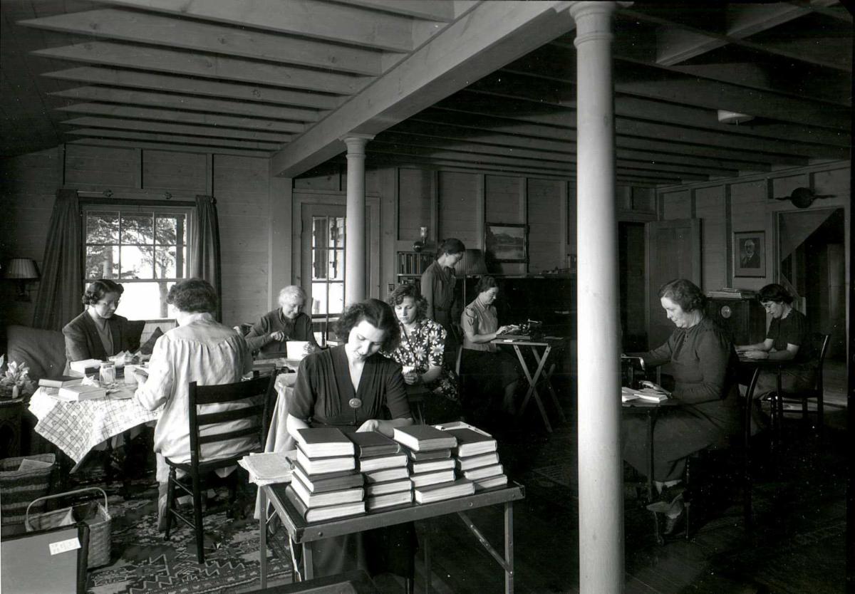First Cataloguing Books 1940