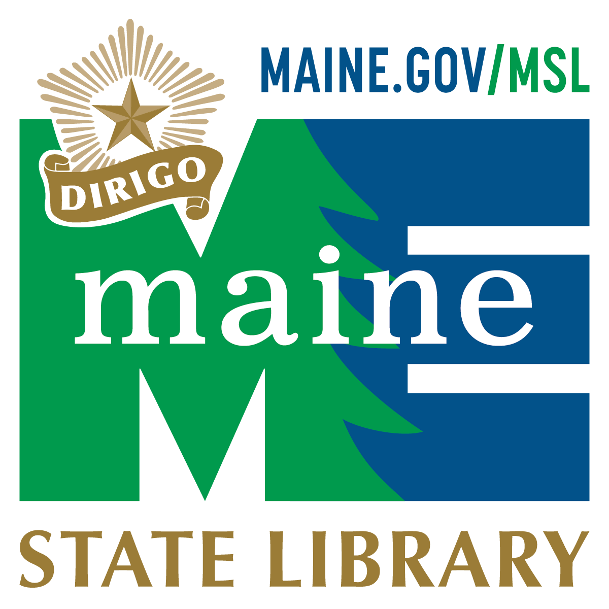 Maine State Library Logo