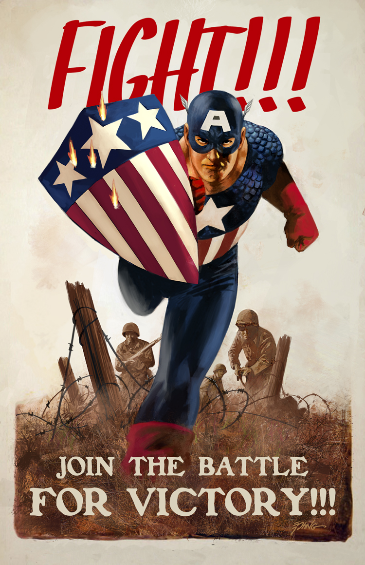 Captain America by Steve Epting