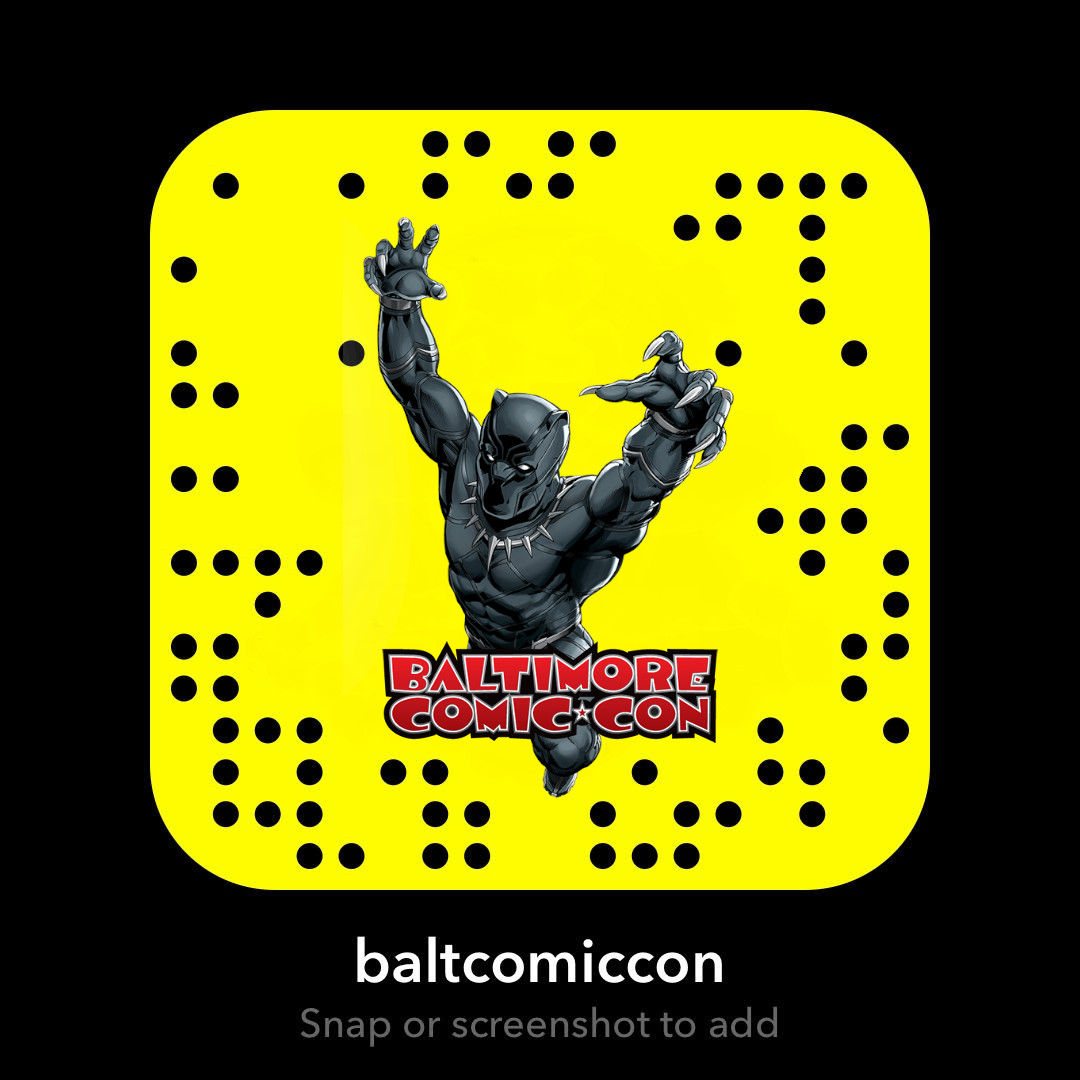 Baltimore Comic-Con SnapCode