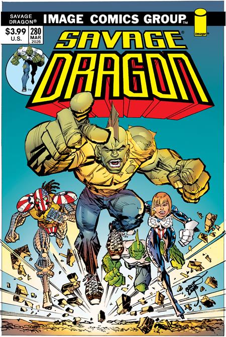 Savage Dragon by Erik Larsen
