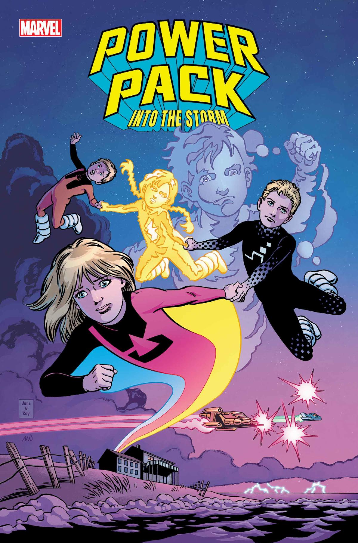 Power Pack Into the Storm by Louise Simonson