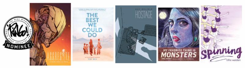 2018 Ringo Awards Best Original Graphic Novel Nominees