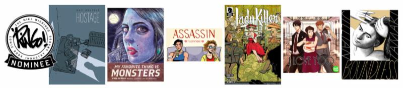 2018 Ringo Awards Best Cartoonist Nominees
