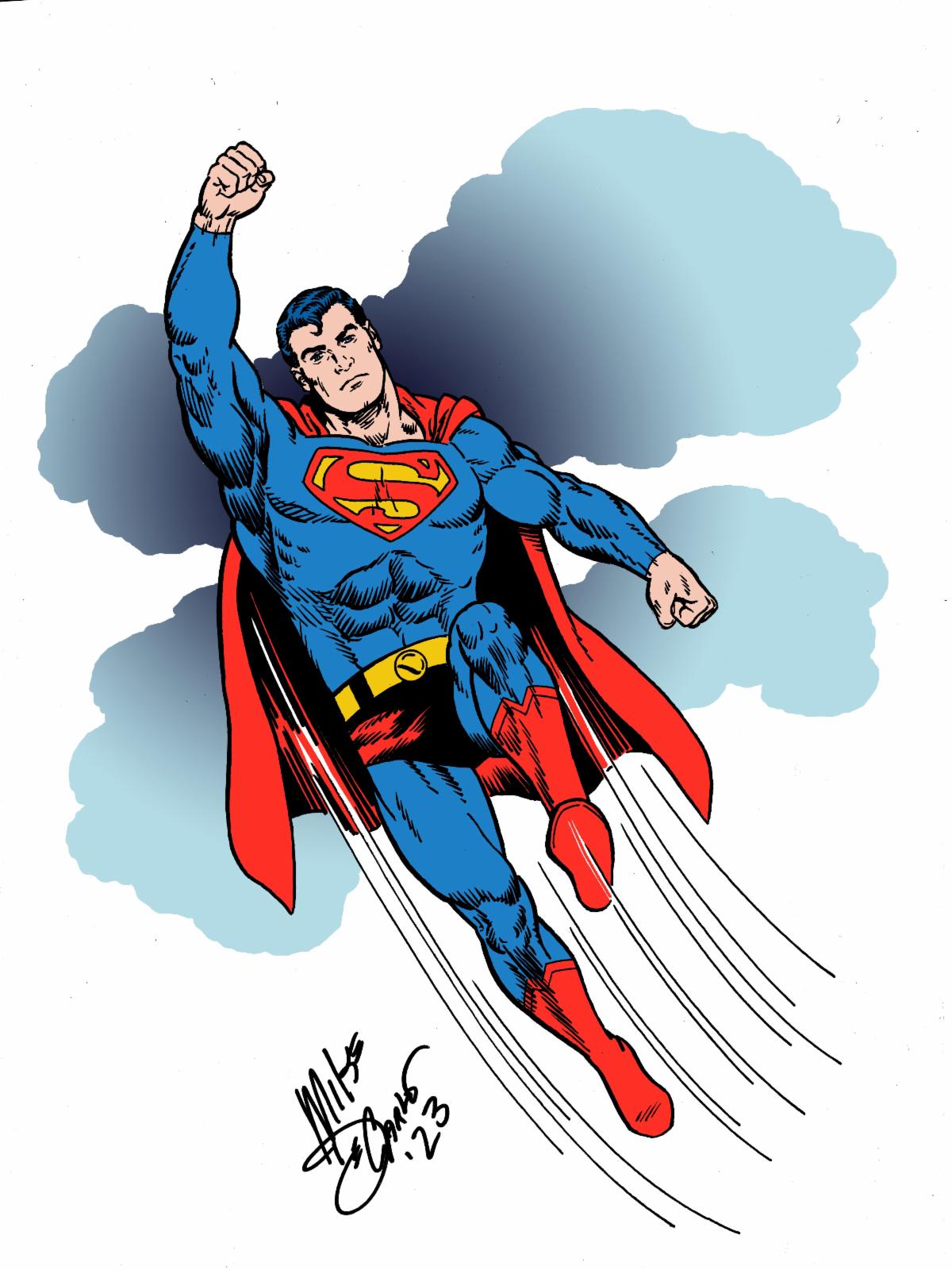 Superman by Mike DeCarlo