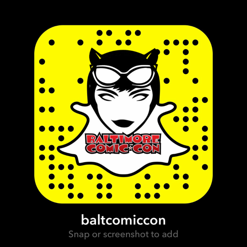 Baltimore Comic-Con SnapCode