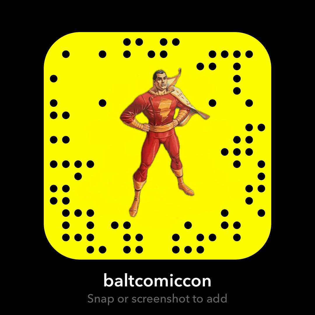 Baltimore Comic-Con SnapCode