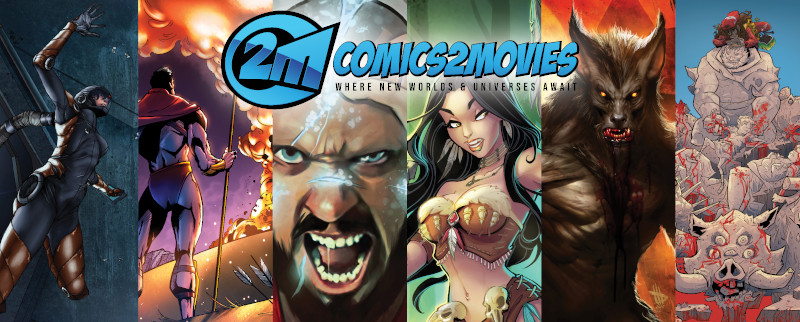 COMICS2MOVIES Banner