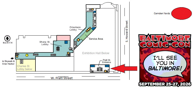 Convention Center Entrance Map 2026