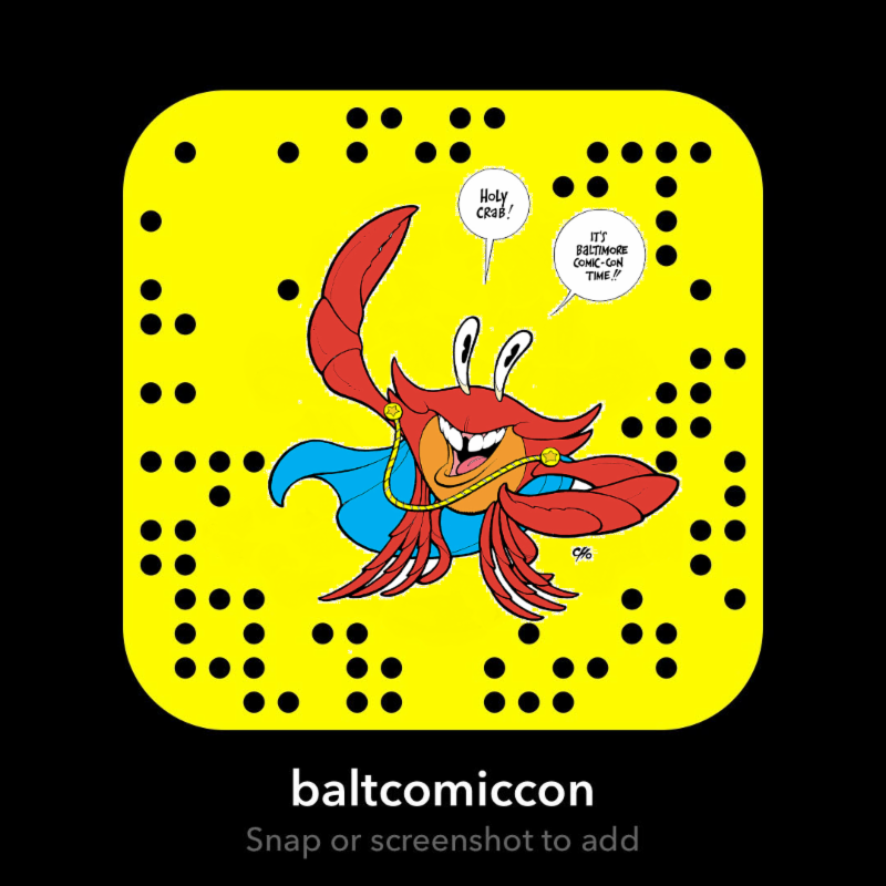 Baltimore Comic-Con SnapCode