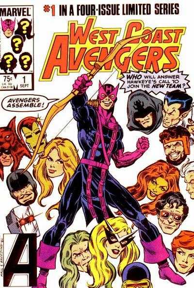 West Coast Avengers by Bob Hall