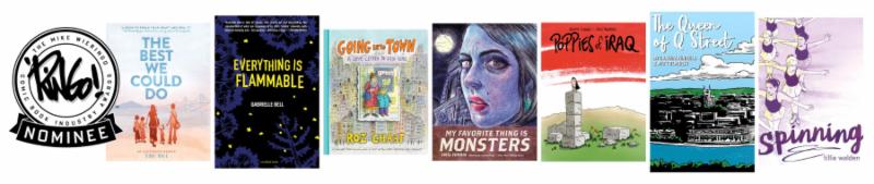 2018 Ringo Awards Best Non-fiction Comic Work Nominees