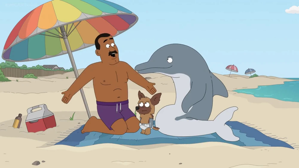Cedric Yarbrough as Fitz in Paradise PD