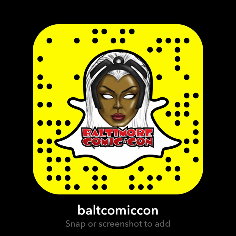 Baltimore Comic-Con SnapCode