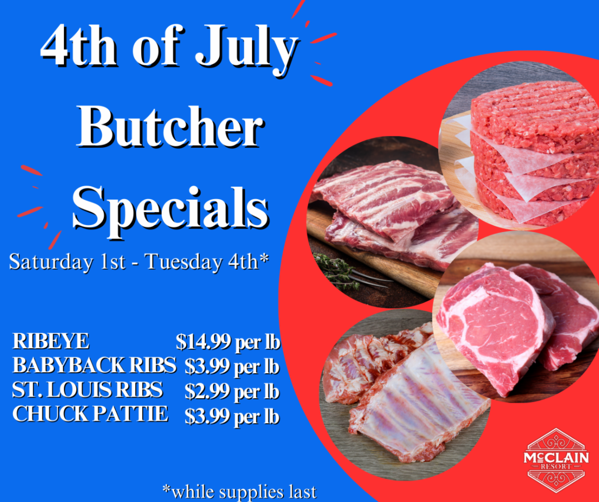 Happy 4th of July from McClain Resort!