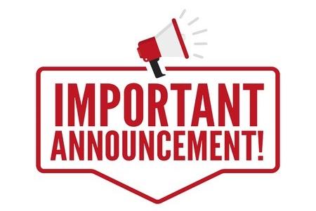 Important Announcement icon