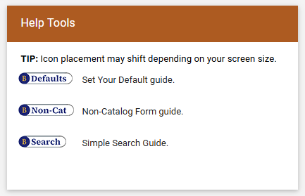 Help Tools Module
