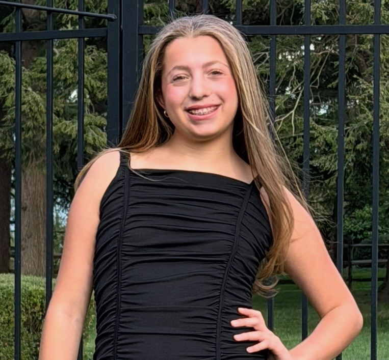 Emma Stern, celebrating her Bat Mitzvah