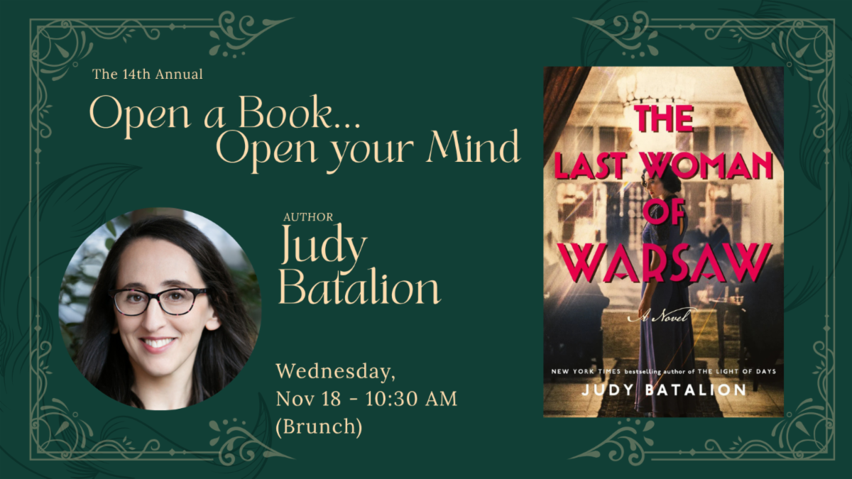 Open a Book: Judy Batalion